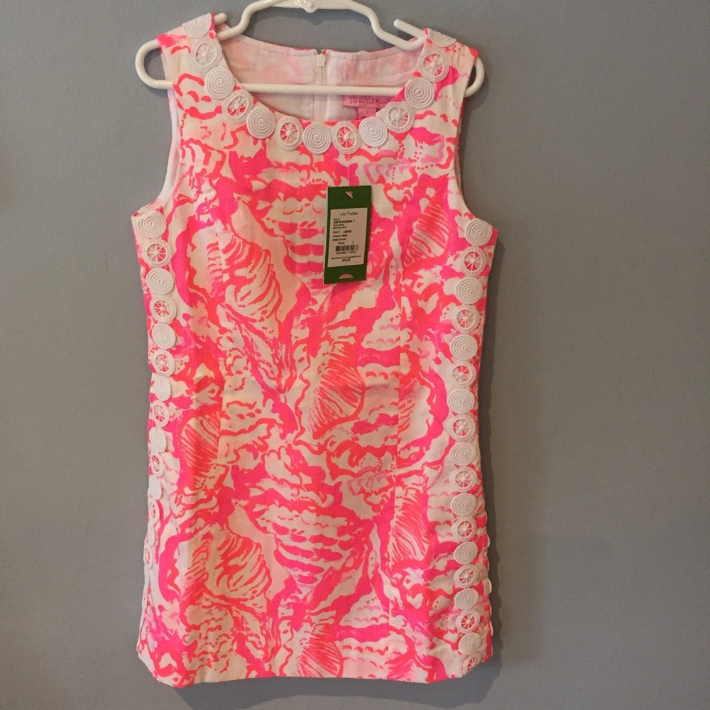 Lilly Pulitzer Girls Dress Mini Mila Shift
